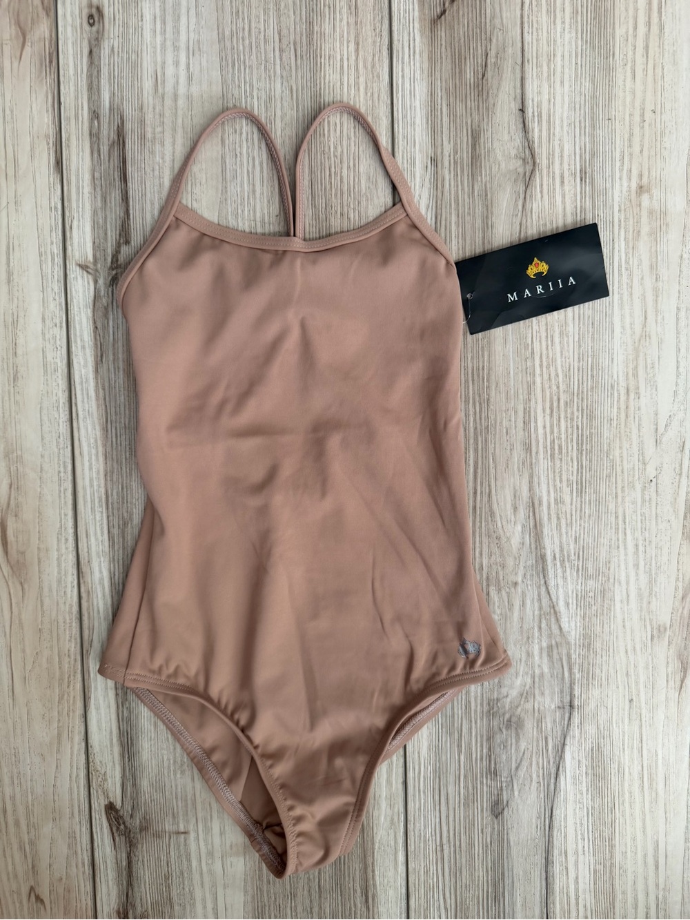 Mariia One-Piece Swim Suit in Nude